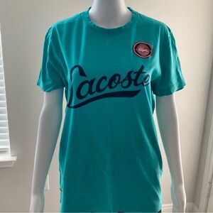 Lacoste Logo Streetwear T-Shirt Sz 4